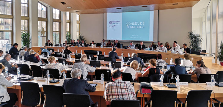 Salle du conseil du territoire