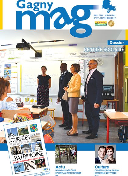 Couv Gagny Mag Septembre 2019