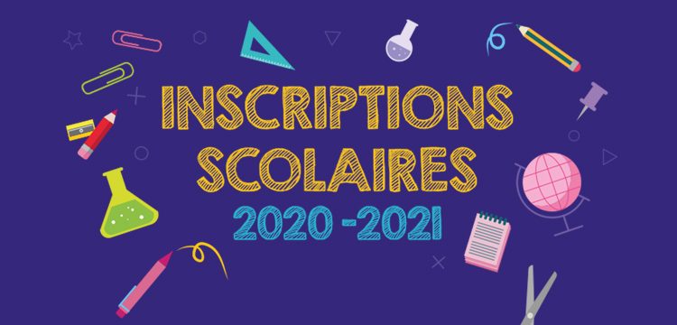 Bandeau Inscriptions Scolaires