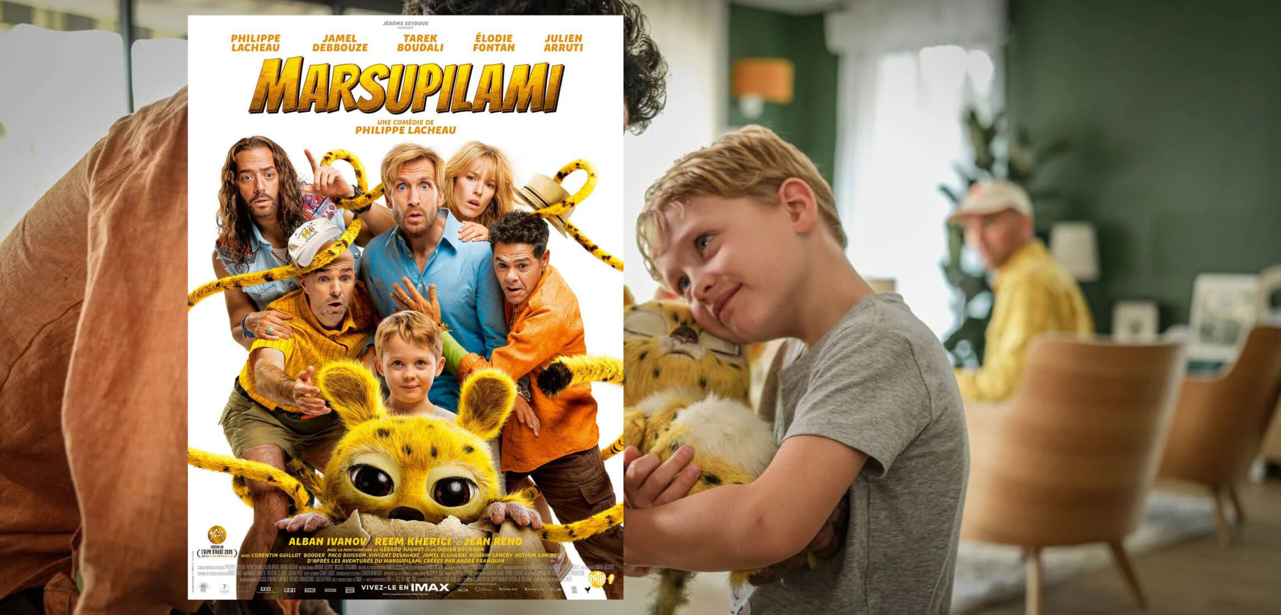 Peluche Marsupilami Sonore - Occasion, Jouet Interactif Qui Fait Du Bruit
